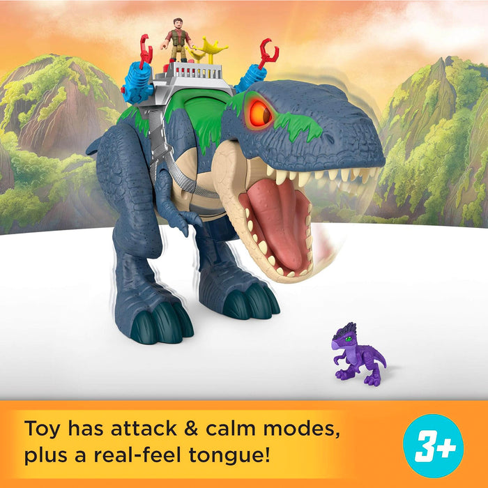 Fisher-Price Imaginext Jurassic World Rebirth Ultimate Action Chomp T. rex
