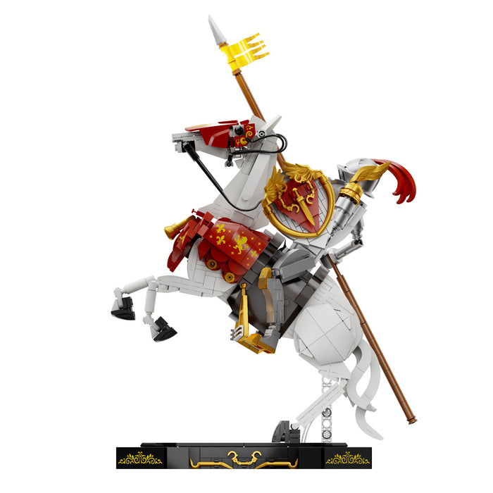 Pantasy - Medieval Knight on Horse Building Block Construction Set (905 Pieces)
