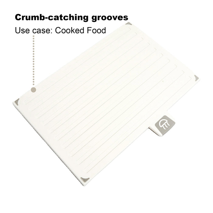 Plastic Cutting Board Set - 4-Piece Color-Coded Chopping Board With Storage Case