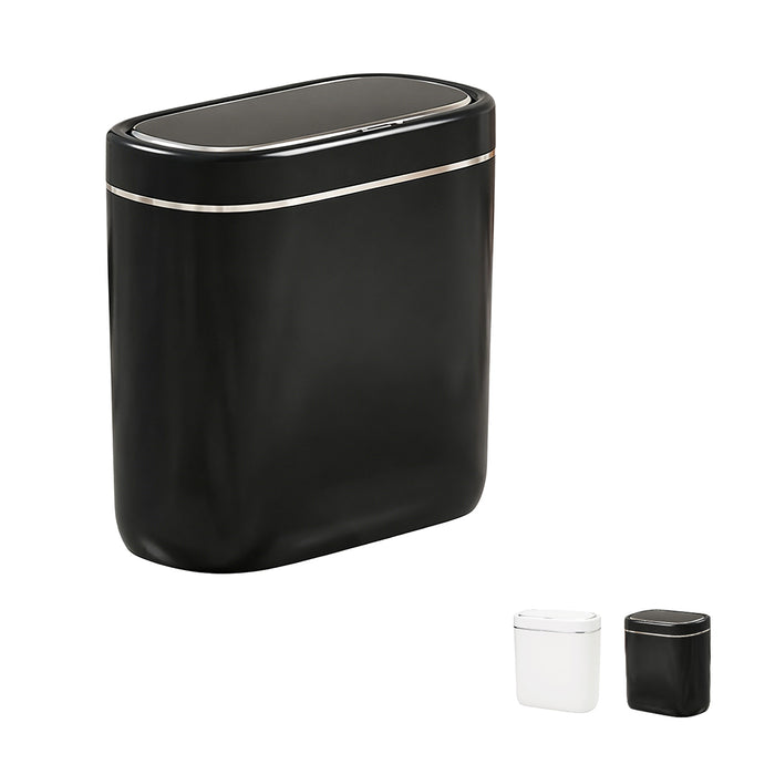 Smart Sensor Trash Can Touchless Waterproof Odorless Slim For Bathroom Kitchen