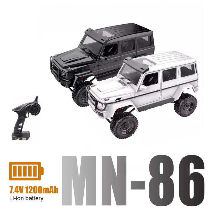 MN86 1/12 RTR 2.4G 4WD G500 Crawler Off Road Climbing Truck RC Car Model Toy