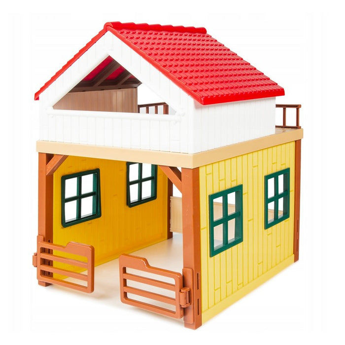 Electronic Remote Control Tractor 2.4Ghz RC Fork Loade Gyro Rake Trailer