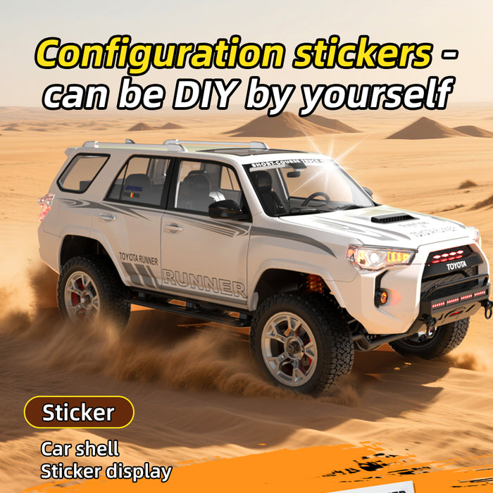 HG4-209 1/18 RC Crawler Toyota 4Runner Simulation 2.4G 4WD Light & Sound