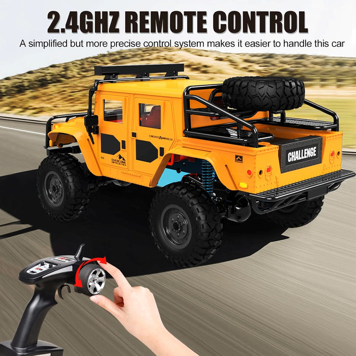 H1 Hummer 4WD 1:12 RC Car Off-Road Truck – Alloy Chassis  2.4G Remote Control