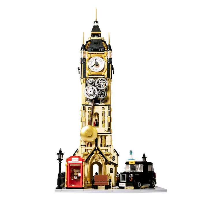 PANTASY Big Ben Steampunk Clock Tower Park Building Set 85008 Open Box 2,460 Pcs