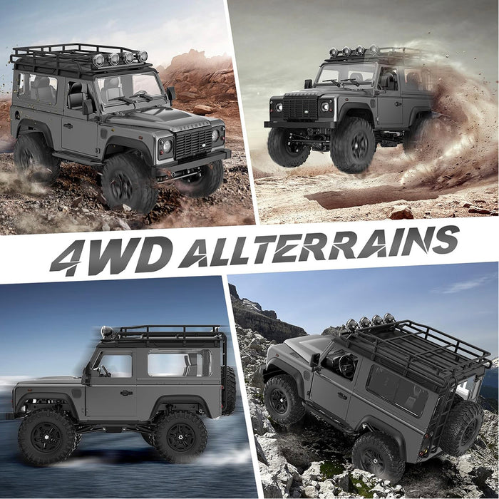 Land Rover Defender 90 RC Crawler 1/14 Scale Remote Control Grey Double Eagle