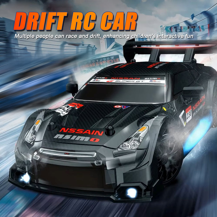 1/14 Scale  Racing Drift RC Car Red / Black 28km/h 4WD 2.4GHz Remote Control Car
