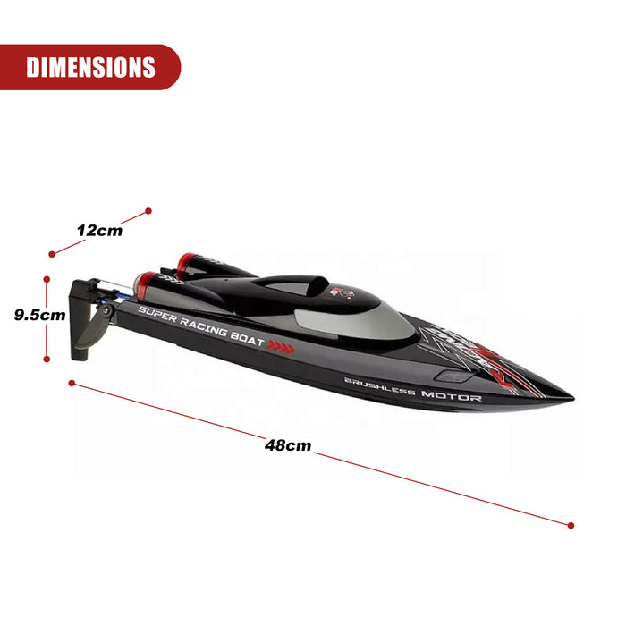 RC Boat F1 WL916 2.4GHz Remote Control Brushless Boat High Speed 55KM/H 2.4GHz