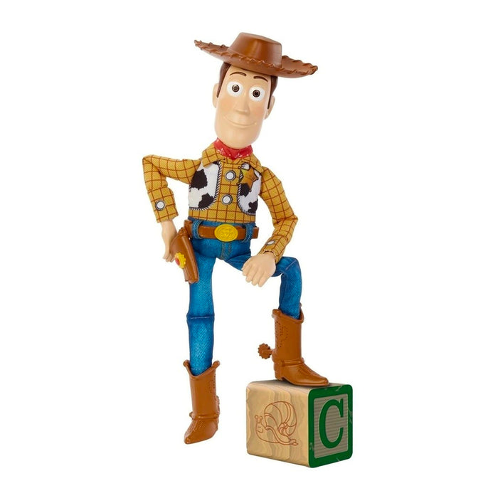 Woody Sheriff Cowboy Talking Figure Toy Story Signature Collection With Holster