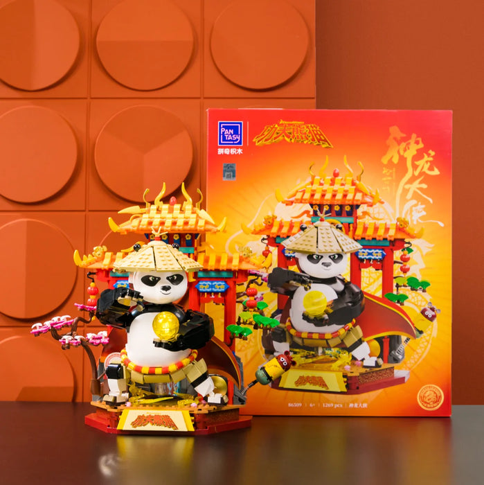 Pantasy Kung Fu Panda Dragon Warrior Previews Exclusive 1518 Pc Build Block Set