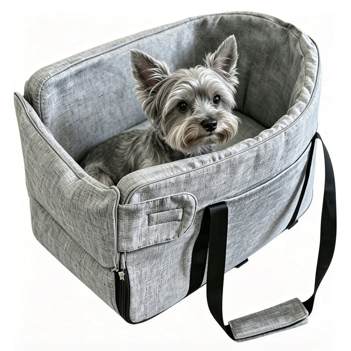 Pet Car Seat Console Travel Center Control Dog Cat Seat Non-Slip For Smal Pet