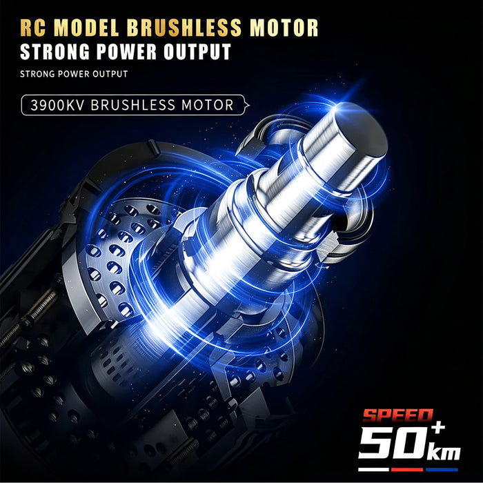 1/16 4WD Brushless RC Rally Drift Car, Subaru WRX WRC Style 2.4GHz Full Proportional Remote Control Vehicle, ESP Gyro Stabilization, 2 Sets of Tires, LED Lights, Metal Shocks, 60km/h High Speed Hobby RC Car, Sydney Local Stock