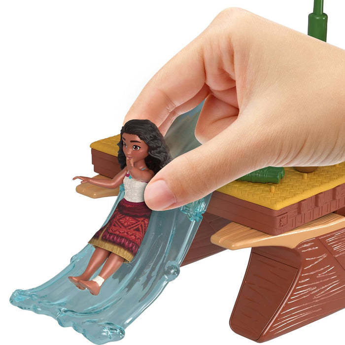 Moana’s Adventure Canoe - Moana Floating 2 Canoe Small Playset & Doll - Disney