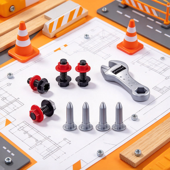 Kids Tool 23 Pcs Set With Case Electronic Drill Toy for Child 3+ Pretend Play