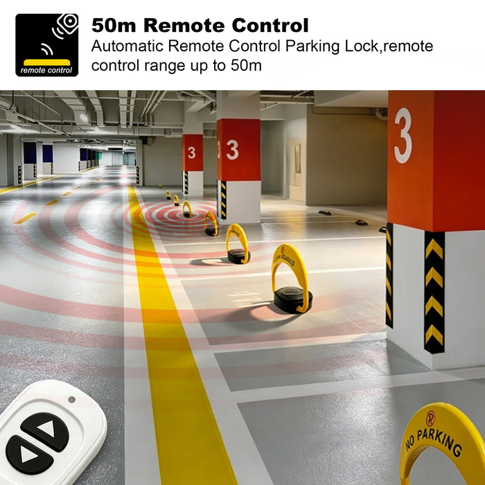 Parkero High Quality Automatic Remote Control Parking Lock Auto Alarmed 50m Barrier