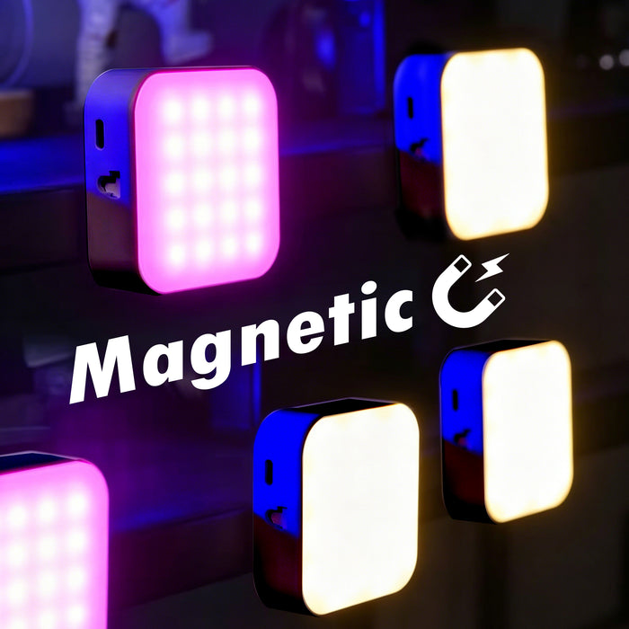 RGB Fill Light Portable Pocket Mini 2500-9000K LED 2000mAh Vlog Lamp M25RGB