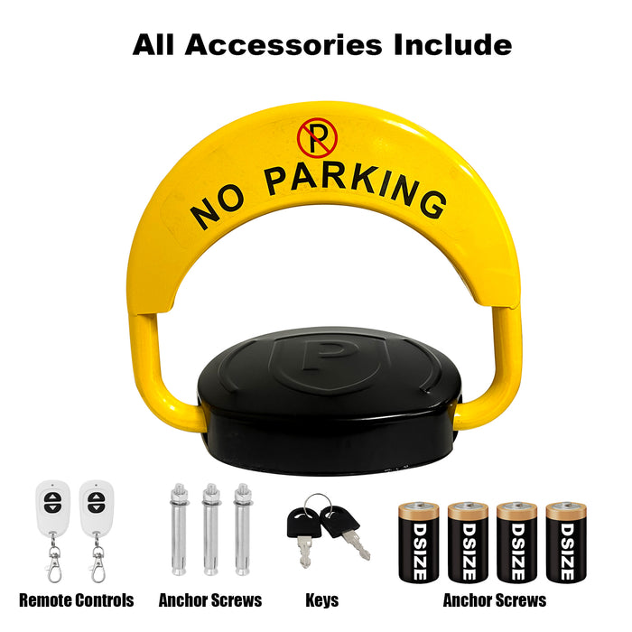 Parkero High Quality Automatic Remote Control Parking Lock Auto Alarmed 50m Barrier
