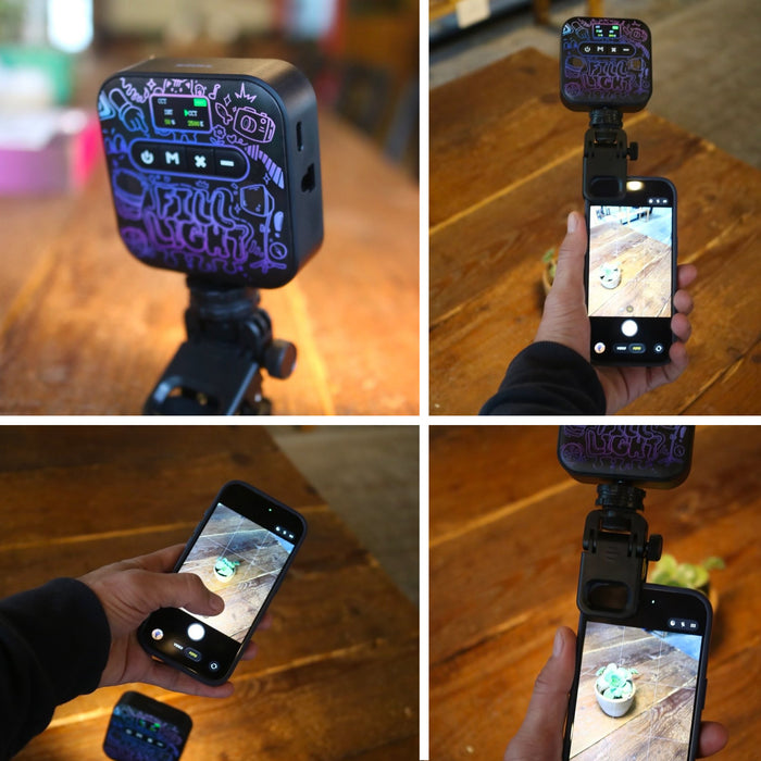 RGB Fill Light Portable Pocket Mini 2500-9000K LED 2000mAh Vlog Lamp M25RGB