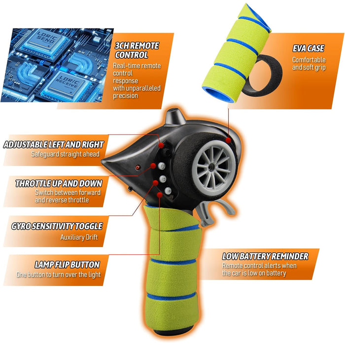 LD1802 1:18 RC Drift Car 1/18 2.4G Remote Control 150 Brushed Motor High Speed