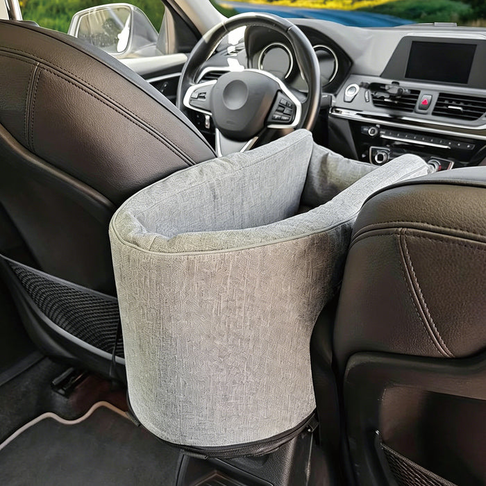 Pet Car Seat Console Travel Center Control Dog Cat Seat Non-Slip For Smal Pet