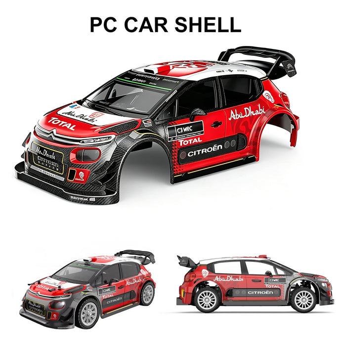 1/14 Citroen C3 WRC Fast RC Cars for Adults, Max 40mph Brushless RC Drift Car