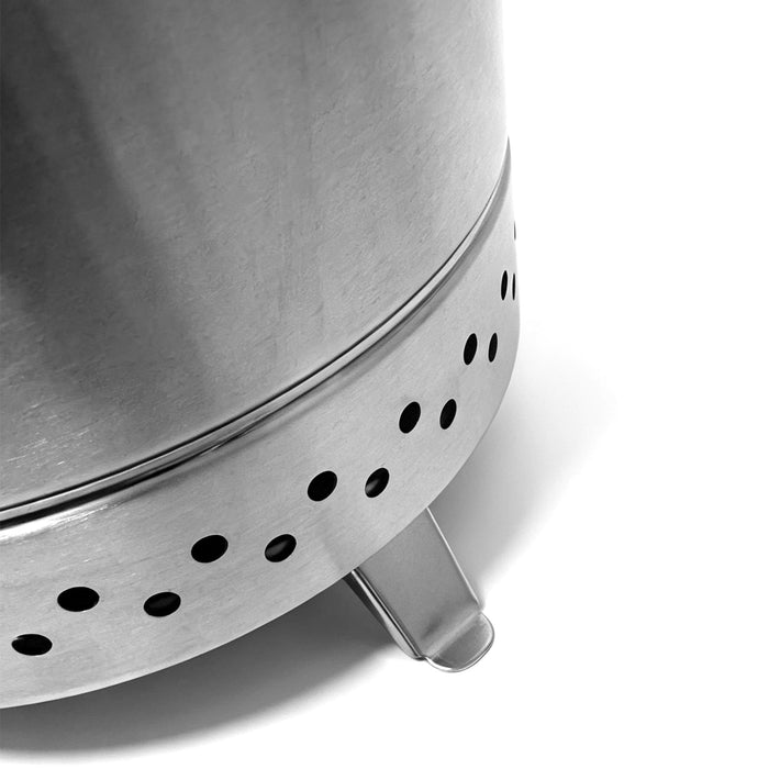 Portable Tabletop Fire Pit Stainless Steel Camping Stove Smokeless