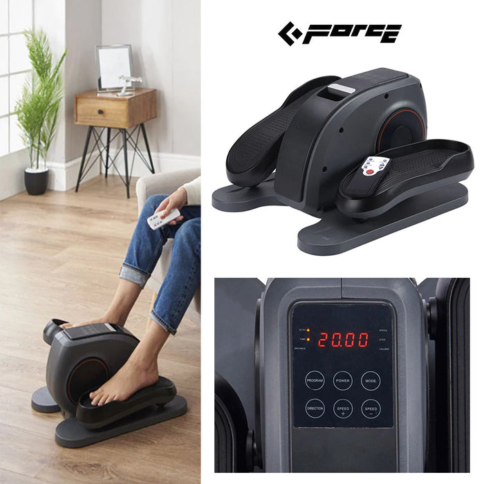 FORCE Automatic Mini Pedal Exercise Bike Under Desk Electric Ellipticals  Trade Me