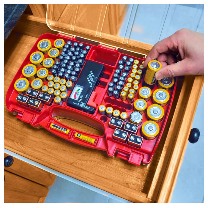 Battery Daddy Battery Organiser Up To 174 Batteries Holds Storage Case - High Quality Original