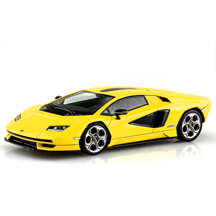 Maisto 1:18 Scale 2021 Lamborghini Countach LPI 800-4 Yellow Car Model Metallic Diecast With Plastic Part