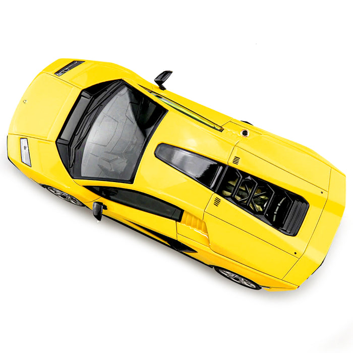 Maisto 1:18 Scale 2021 Lamborghini Countach LPI 800-4 Yellow Car Model Metallic Diecast With Plastic Part