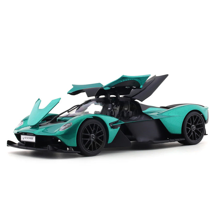 Maisto 1:18 2021 Aston-Martin Valkyrie Metallic Racing Green Die Cast Metal With Plastic Parts