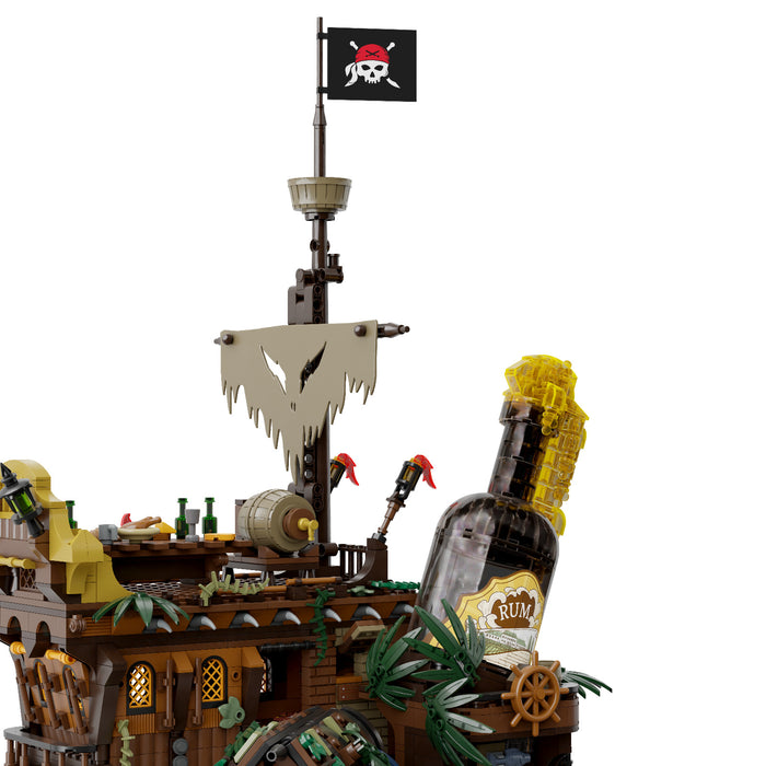 Pantasy Retro Series The Pirate's Pub Building Block Construction Set DIY Model