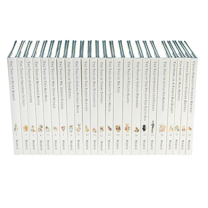 The Complete Collection 23 Books Hard Cover Set The World of Peter Rabbit