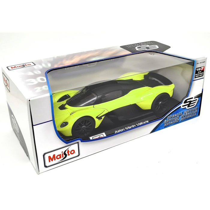 Maisto Maisto 1:18 Scale Car Model Metallic Simulation Diecast with Plastic Part Part Officially Licensed 2021 Aston-Martin Valkyrie