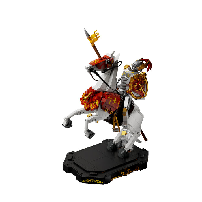 Pantasy - Medieval Knight on Horse Building Block Construction Set (905 Pieces)