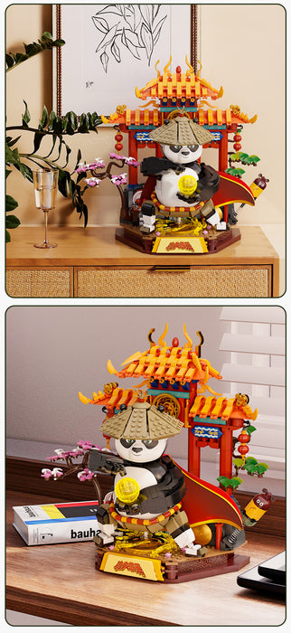 Pantasy Kung Fu Panda Dragon Warrior Previews Exclusive 1518 Pc Build Block Set