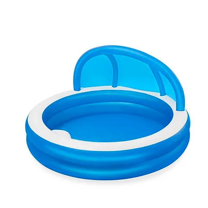 Bestway Family Inflatable Swimming Pool 850L With UV Careful Sunshade 241X140cm