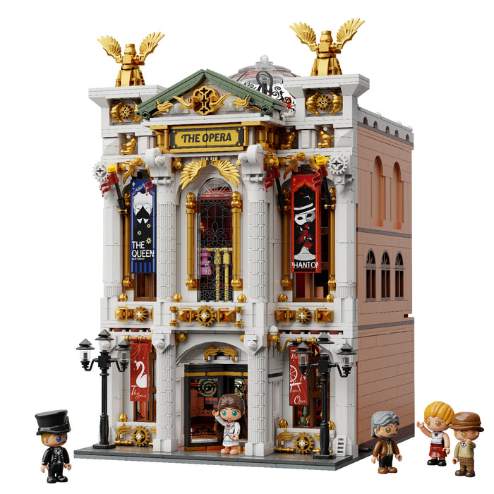Pantasy Retro Series The Opera Building Block Construction Set DIY 85019