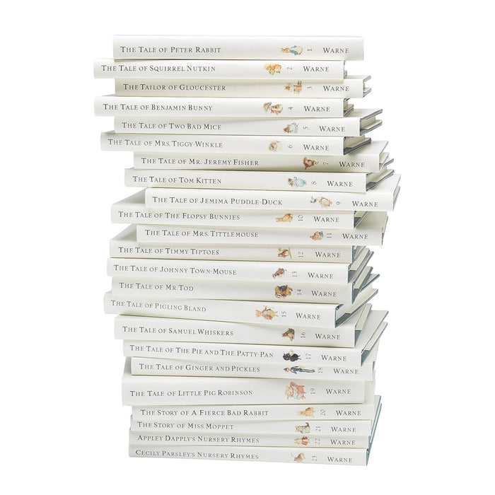 The Complete Collection 23 Books Hard Cover Set The World of Peter Rabbit