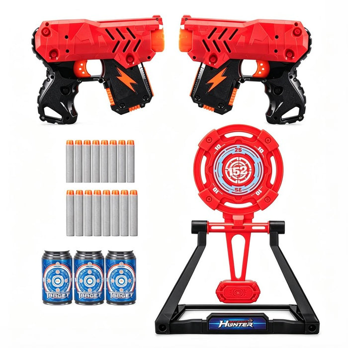 Item photo. Show listing details page. Listing Soft Bullet Gun Toy Set for Kids 2 Blaster Guns with Rotating Shooting Target Soft Bullet Gun Toy Set for Kids 2 Blaster Guns with Rotating Shooting Target