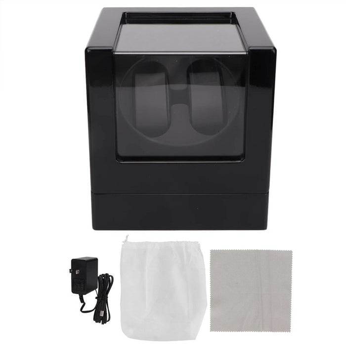 Watch Winders Automatic Rotation Wristwatch Storage Case Wooden Display Box