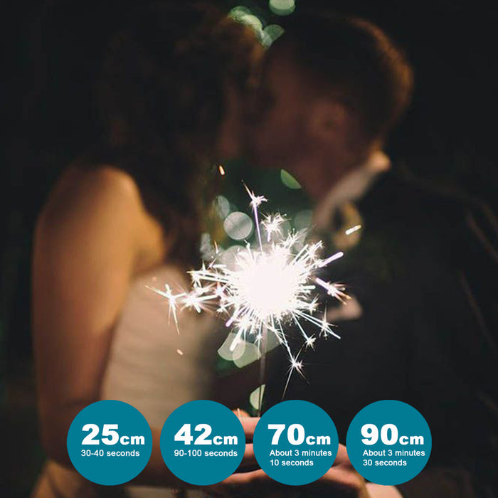 20pcs 25cm Sparklers for Party Parties Birthdays Party Wedding AU