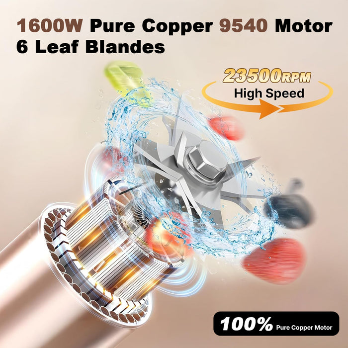 Home 2L Commercial Blender Smoothie Juicer Mixer Food Processor Ice Crush