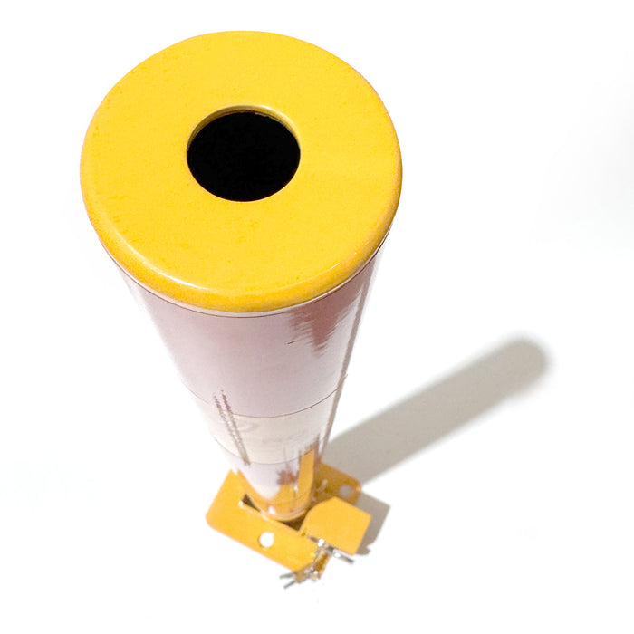 Parkero Fold-down Spring Parking Barrier Keyed Different/Alike Expension bolts 60cm