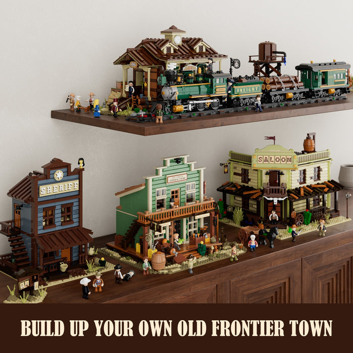 Lumibricks Old West General Store 14007 F9057 1895PCS LED Building Blocks
