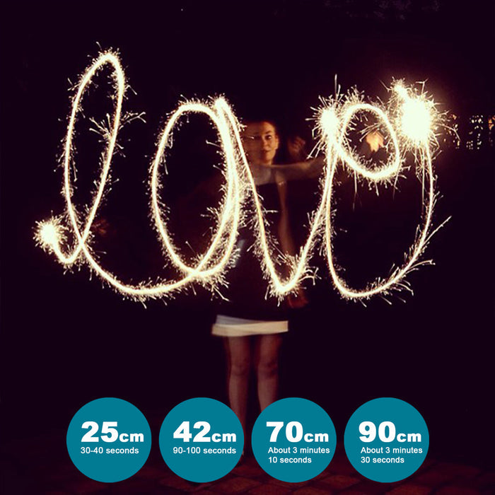 6pcs 70cm Large Sparklers for Party Parties Birthdays Party Wedding AU