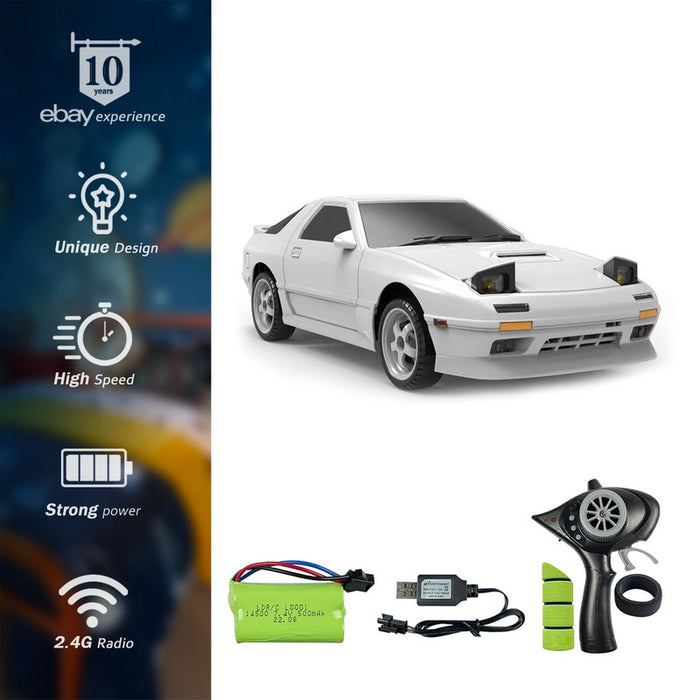 LD1802 1:18 RC Drift Car 1/18 2.4G Remote Control 150 Brushed Motor High Speed