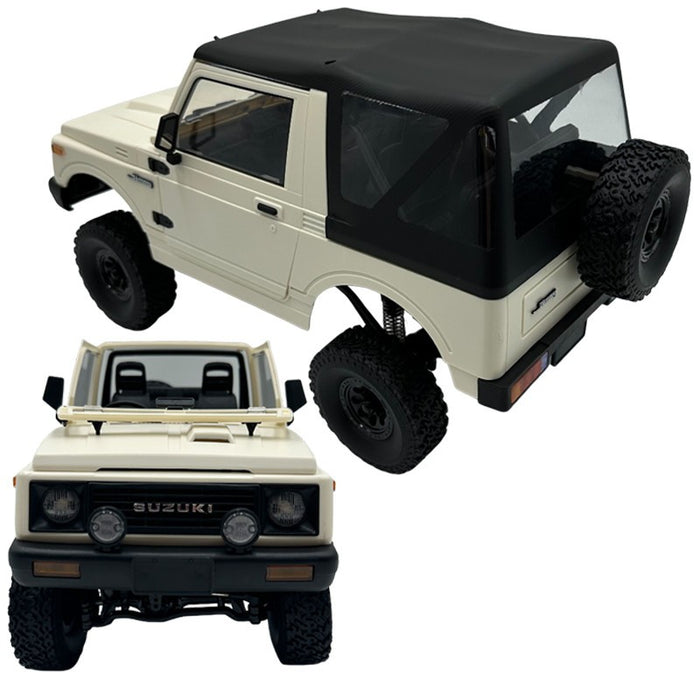 1:10 2.4G RC Climbing Vehicle Model 4WD Convertible Top Desert Off-road Truck