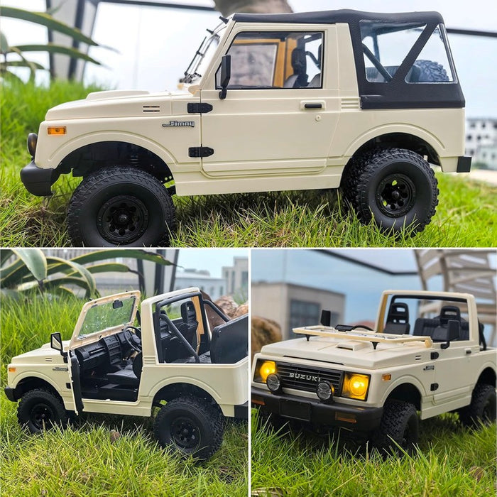 1:10 2.4G RC Climbing Vehicle Model 4WD Convertible Top Desert Off-road Truck