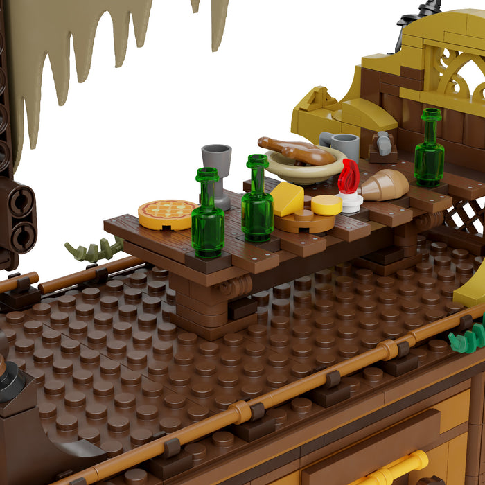 Pantasy Retro Series The Pirate's Pub Building Block Construction Set DIY Model